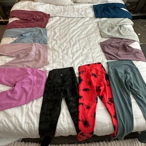 Lululemon align pants and other lululemon leggings, lululemon define jackets